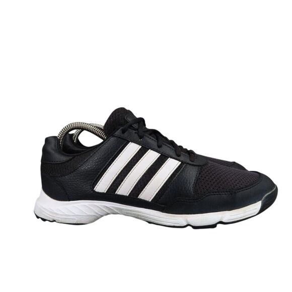 Adidas Shoes Mens 7 Golf Sneaker Tech Response Sport Athletic Black White Spiked main image 7
